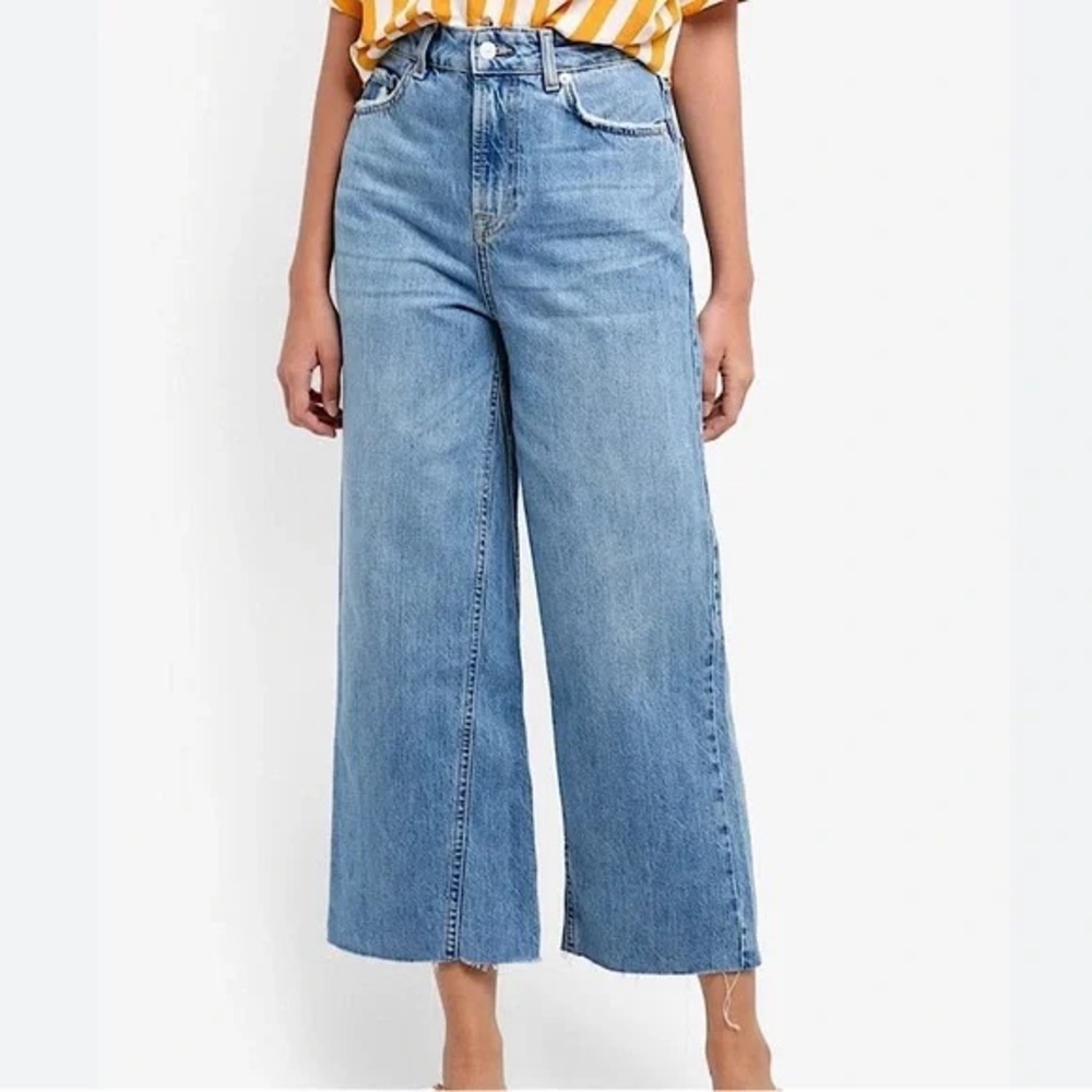 NWT Topshop Petite MOTO crop jeans SIZE 16